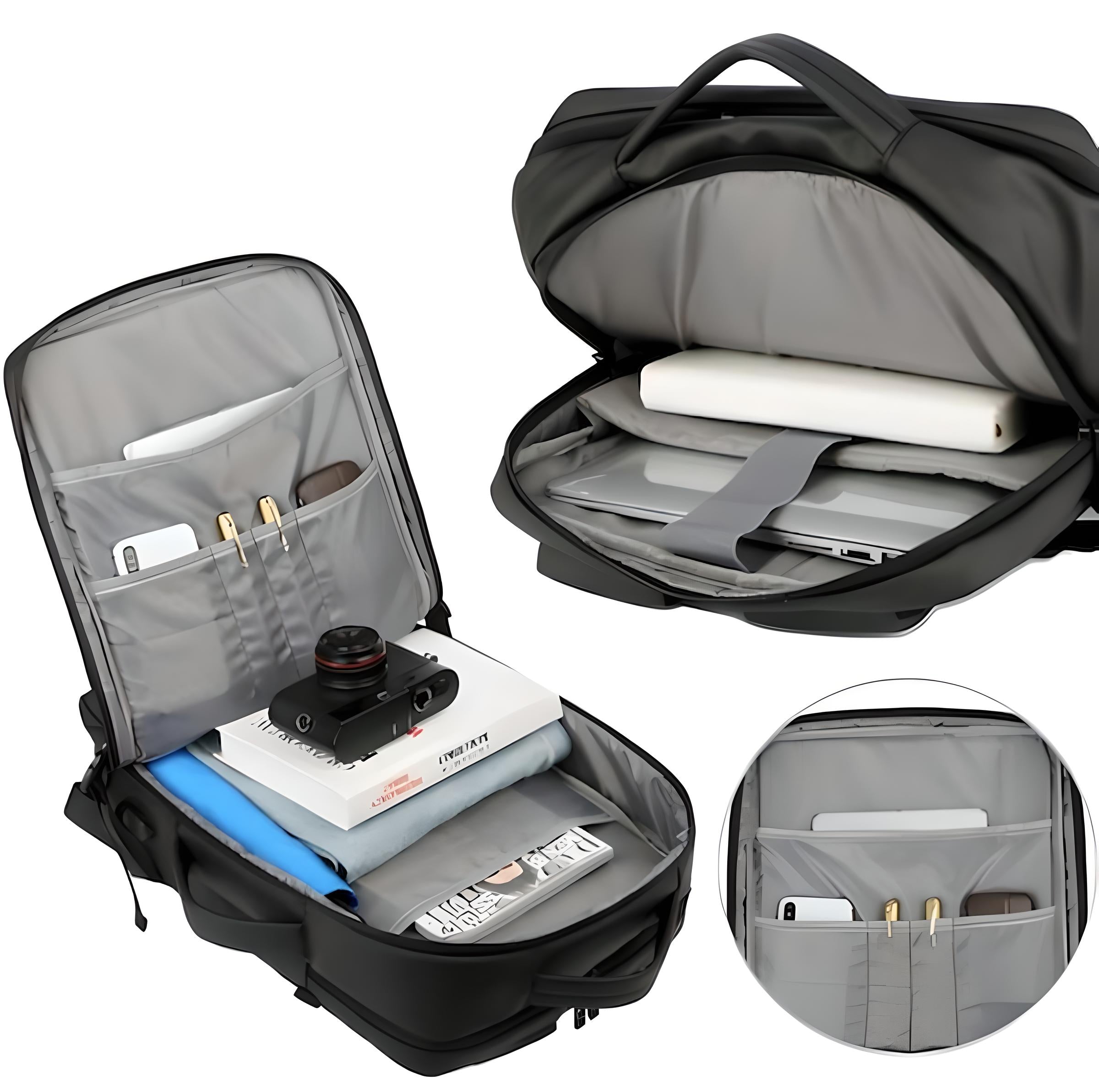 Genişleyebilen Kabin Boy Sırt Çantası