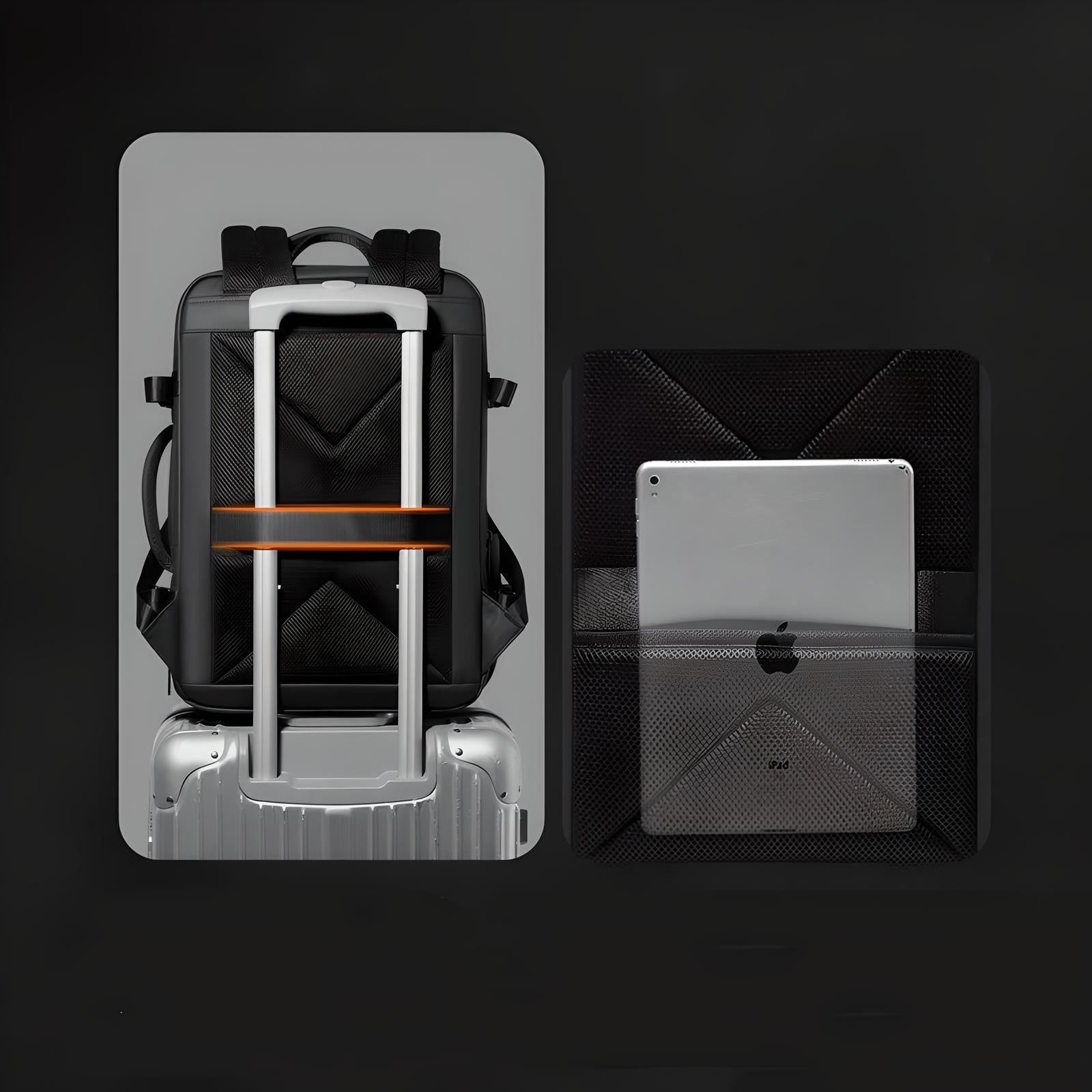 Genişleyebilen Kabin Boy Sırt Çantası