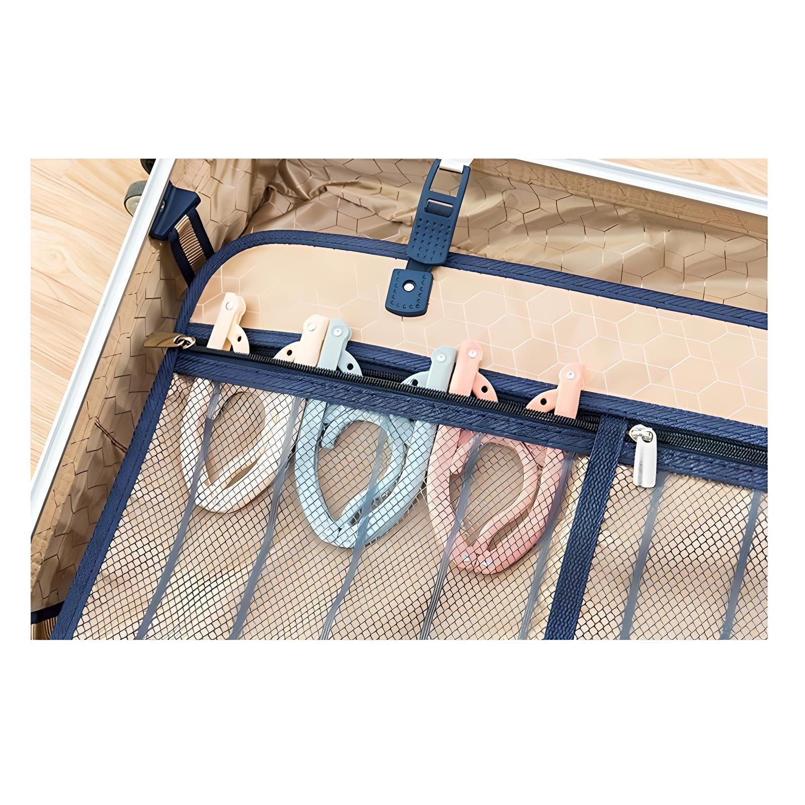 Katlanabilir Seyahat Elbise Askıları 10'lu Set