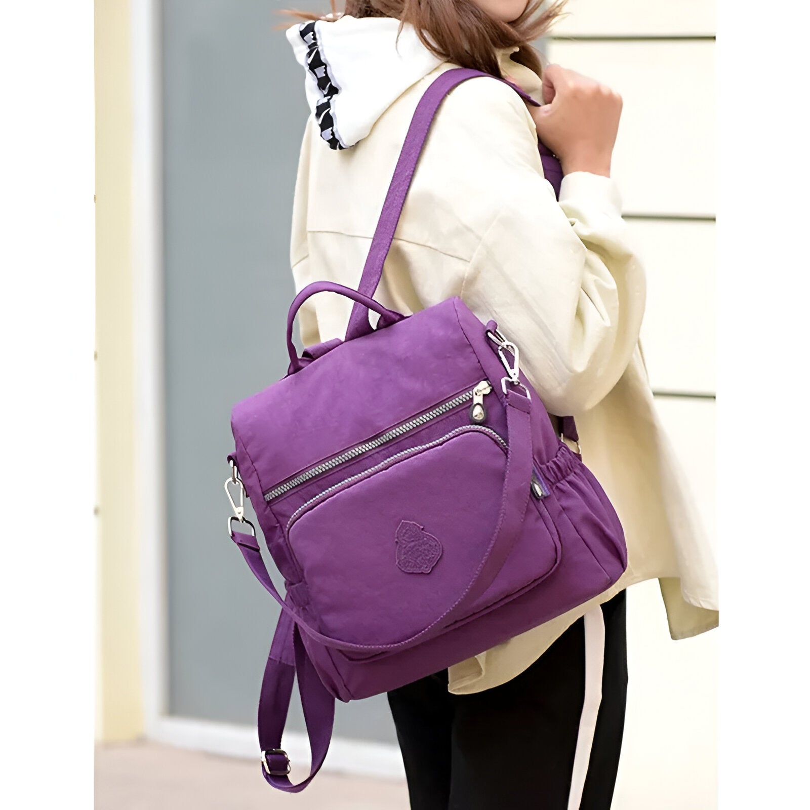 Fonksiyonel Hırsızlık Önleyici Çapraz Omuz Çantası